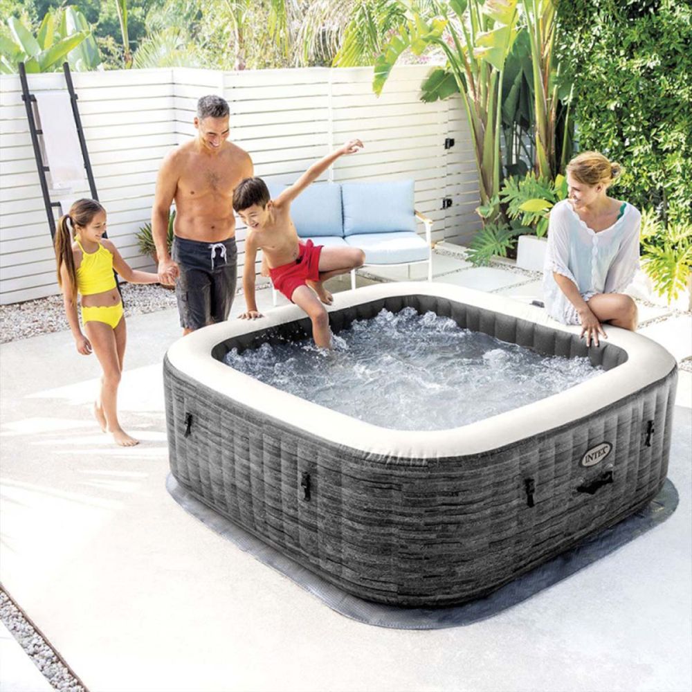 Надувной бассейн Intex Greystone Deluxe 28450 (175х71)