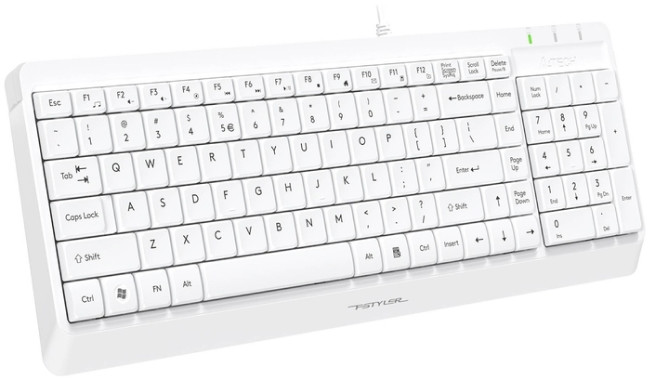 Клавиатура + мышь A4Tech Fstyler F1512 (белый)