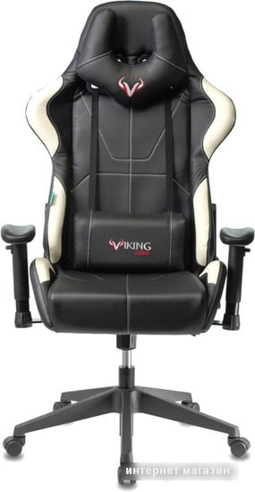 Кресло Бюрократ Viking 5 Aero (черный/белый)