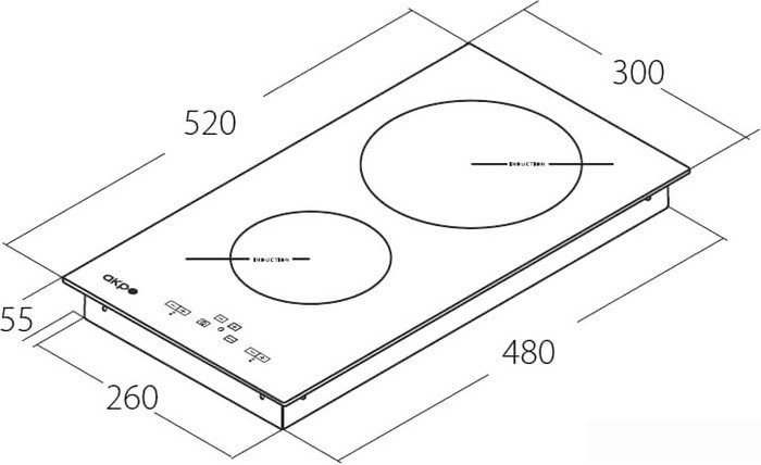 Варочная панель Akpo PIA 30 825 02
