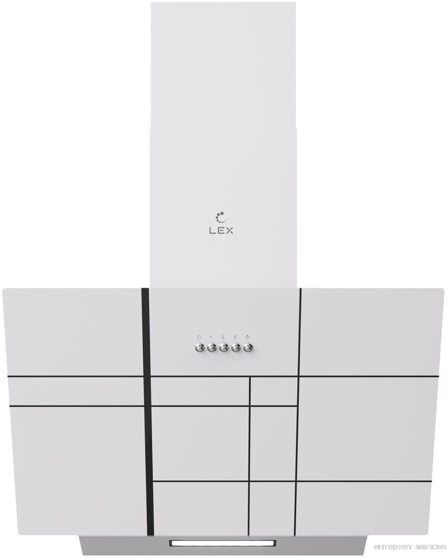 Кухонная вытяжка LEX Moza 600 R1 (белый)