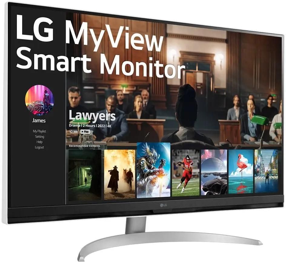 Smart монитор LG MyView Smart Monitor 32SQ700S-W
