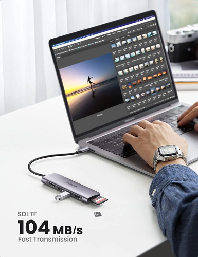 USB-хаб Ugreen CM195 70410