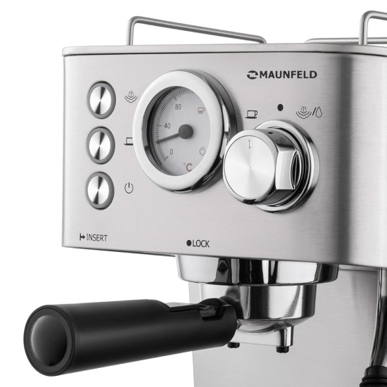 Рожковая помповая кофеварка MAUNFELD MF-721S Pro