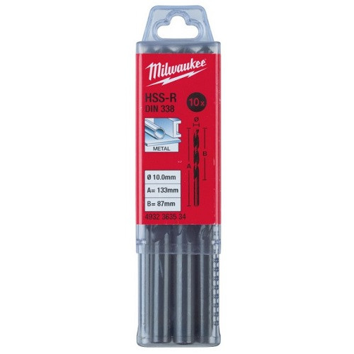 Набор сверл Milwaukee HSS-R 4932363534