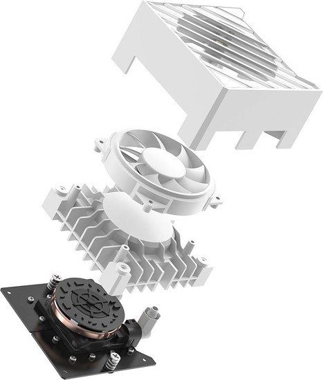 Кулер для процессора ID-Cooling DashFlow 360 XT Lite White
