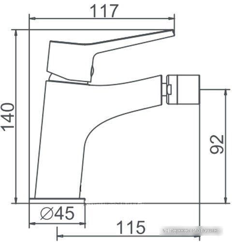 Смеситель Ledeme L5069