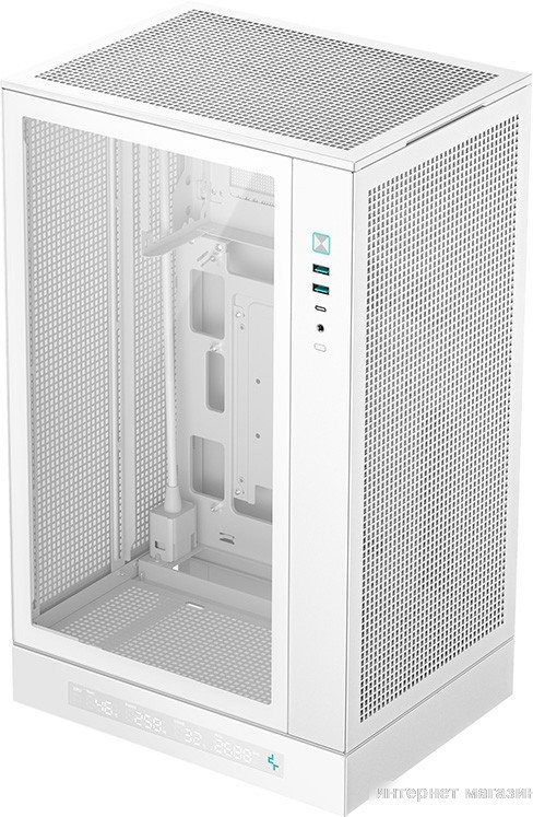 Корпус DeepCool CH270 Digital R-CH270-WHNDM0-G-1