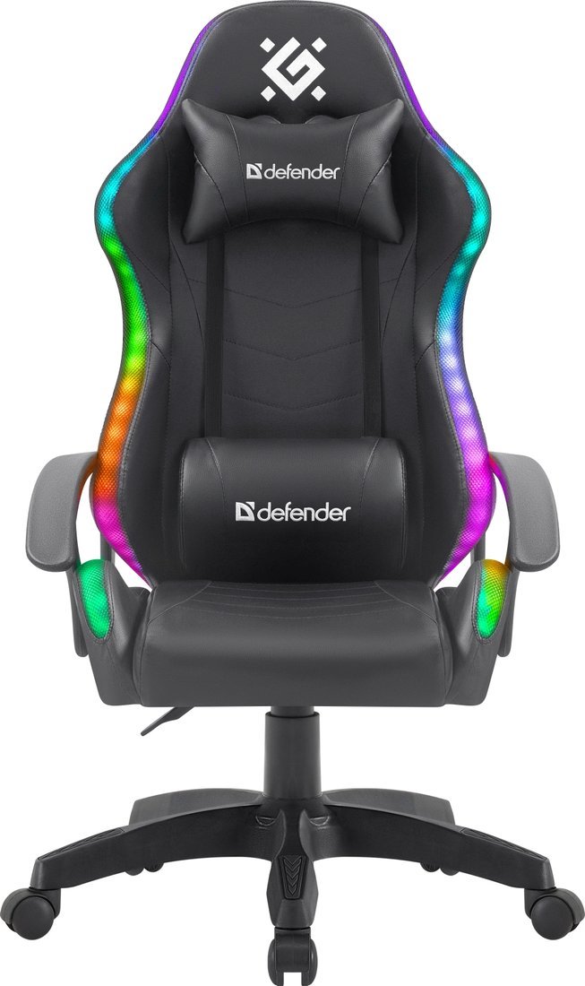 Игровое (геймерское) кресло Defender Factor X (черный)