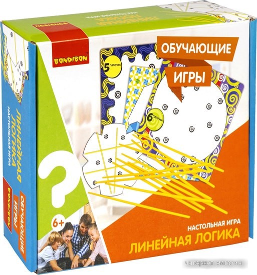 Развивающая игра Bondibon Линейная логика ВВ5053