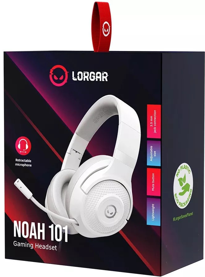 Наушники Lorgar Noah 101 (белый)