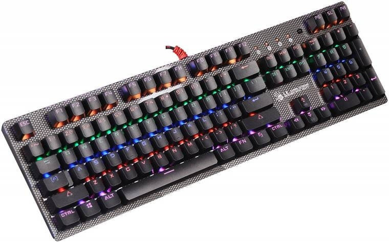 Клавиатура A4Tech Bloody B810R (серый)