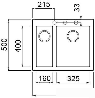 Кухонная мойка Elleci Quadra 150 Espresso 78