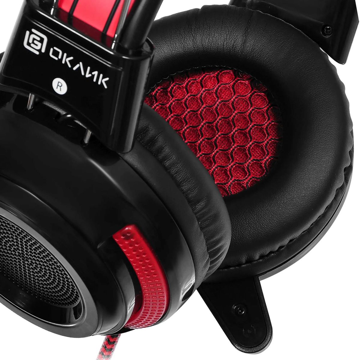 Наушники Oklick HS-G300 Armageddon (черный/красный)