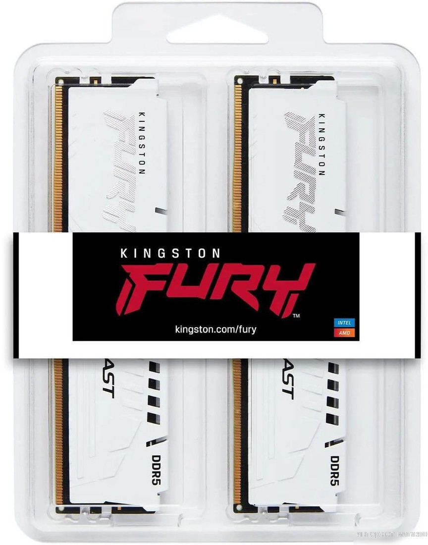Оперативная память Kingston FURY Beast 2x32ГБ DDR5 5600 МГц KF556C40BWK2-64
