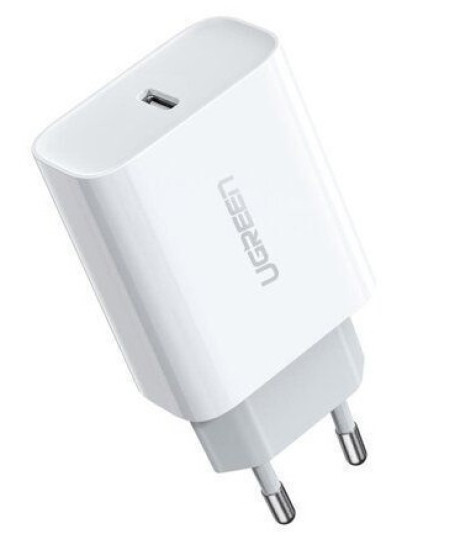 Сетевое зарядное Ugreen CD137 60450 (белый)