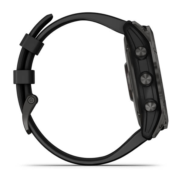 Умные часы Garmin Fenix 7X Sapphire Solar 51 мм (серый карбон/черный)
