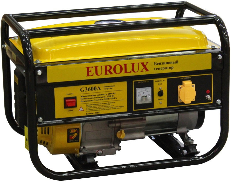 Бензиновый генератор Eurolux G3600A