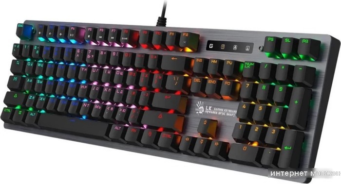 Клавиатура A4Tech Bloody B760 (серый)