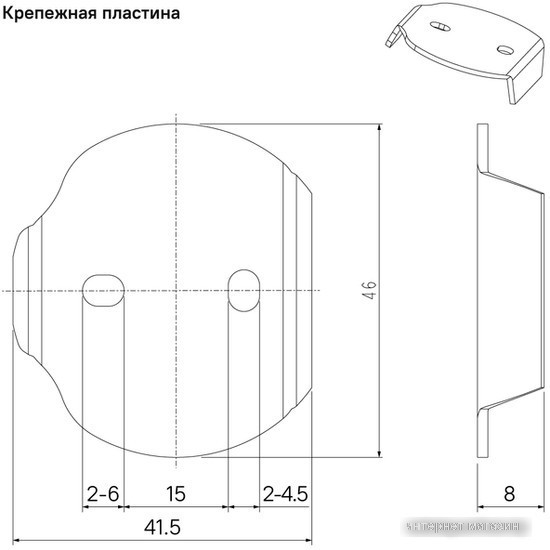 Крючок для ванны IDDIS Sena SENSS10i41