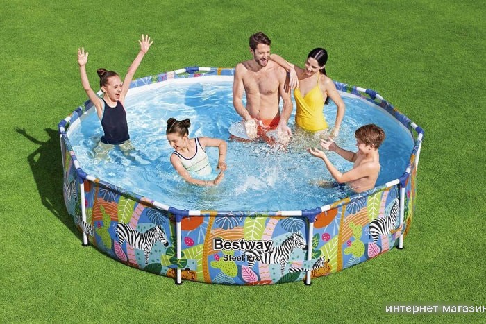 Каркасный бассейн Bestway Steel Pro 56985 (305x66)