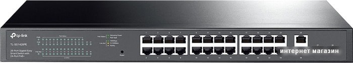 Настраиваемый коммутатор TP-Link TL-SG1428PE