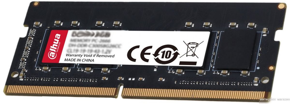 Оперативная память Dahua 16ГБ DDR4 SODIMM 2666 МГц DHI-DDR-C300S16G26