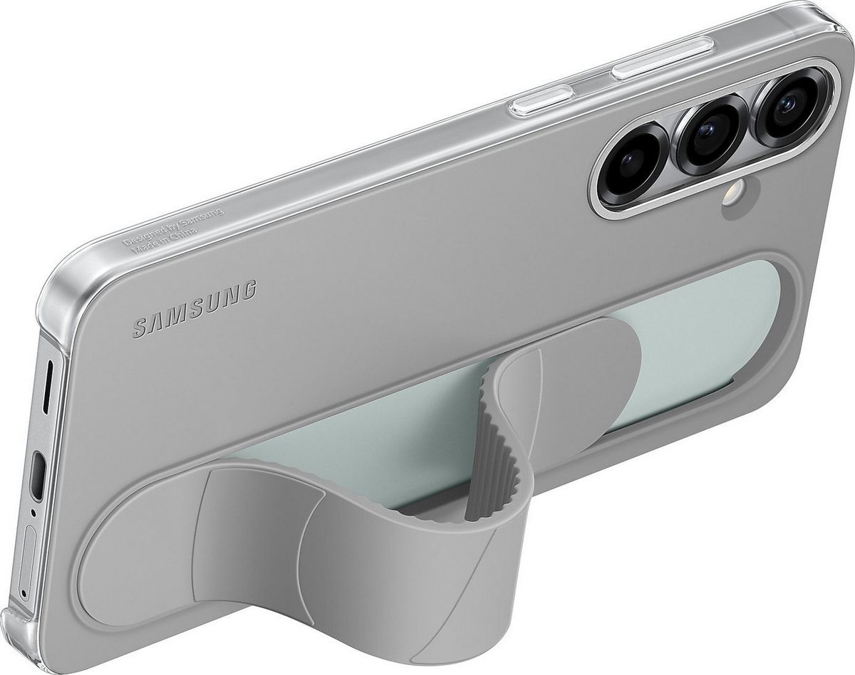 Чехол для телефона Samsung Standing Grip Case Galaxy S25+ (серый)