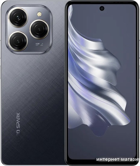 Смартфон Tecno Spark 20 Pro 12GB/256GB (черное сияние)