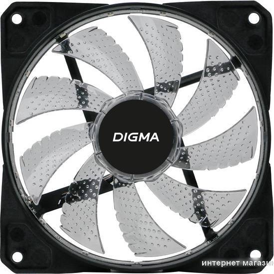 Вентилятор для корпуса Digma DFAN-FRGB2