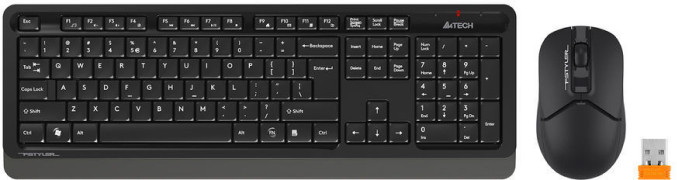Клавиатура + мышь A4Tech Fstyler FG1012 (черный)