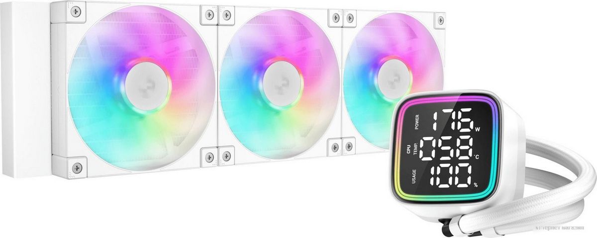 Жидкостное охлаждение для процессора DeepCool LD360 R-LD360-WHDMMN-G-1