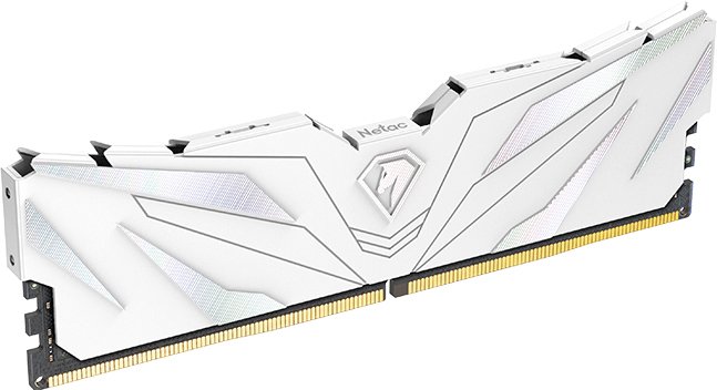 Оперативная память Netac Shadow II White 8ГБ DDR4 3600МГц NTSWD4P36SP-08W