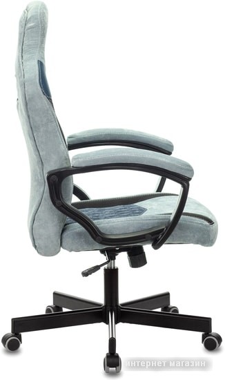 Кресло Бюрократ Viking 6 Knight BL Fabric (синий)