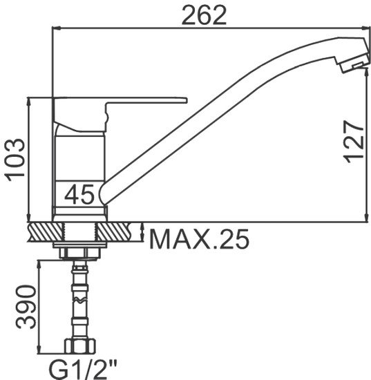Смеситель Ledeme H10 L4910