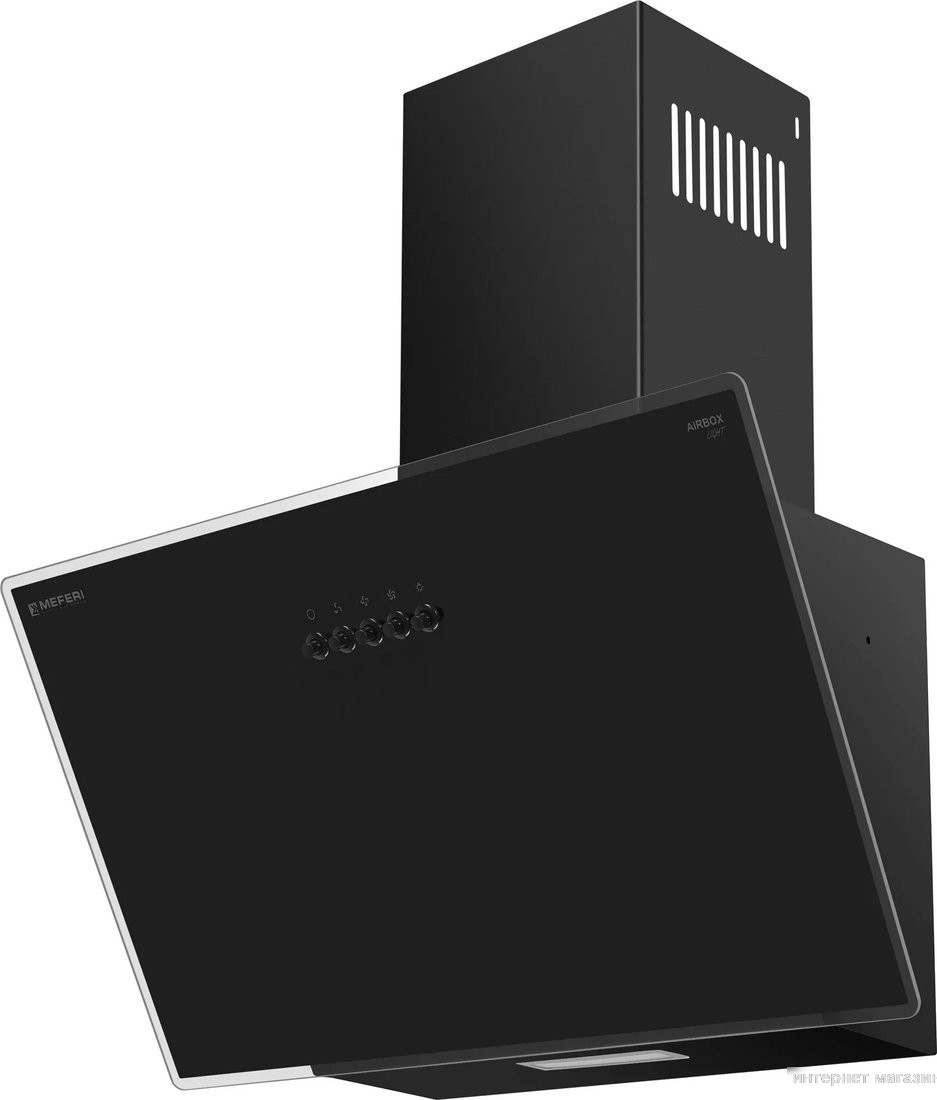 Кухонная вытяжка Meferi AIRBOX60BK Light