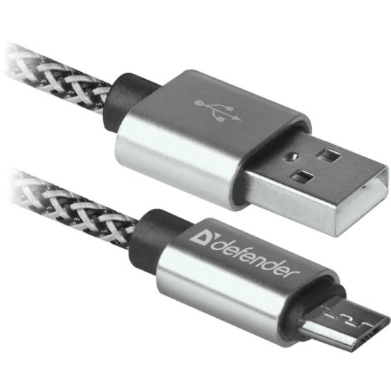 Кабель Defender USB08-03T (серый)