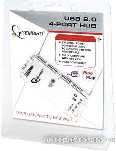 USB-хаб Gembird UHB-C244
