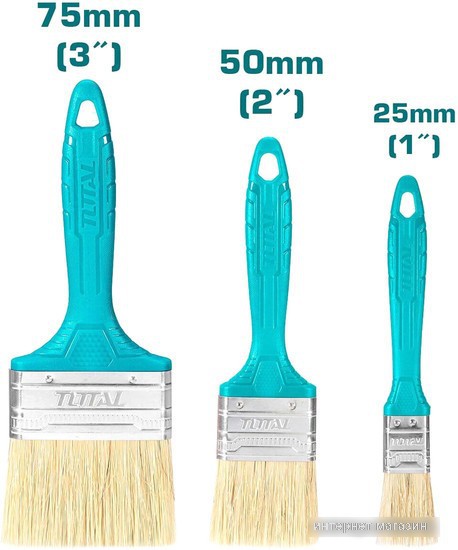 Кисть малярная Total THT8450301 (3 шт)