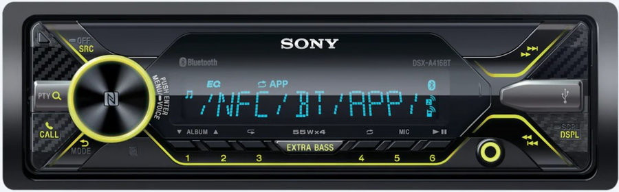 USB-магнитола Sony DSX-A416BT