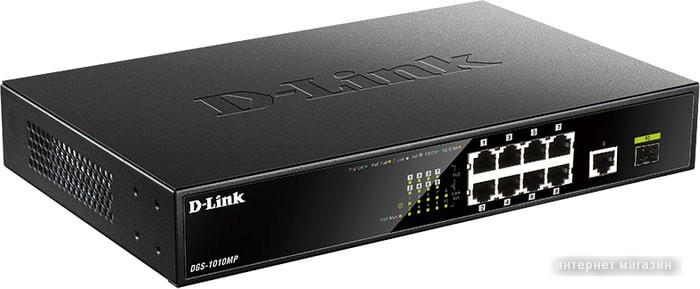 Коммутатор D-Link DGS-1010MP/A1A