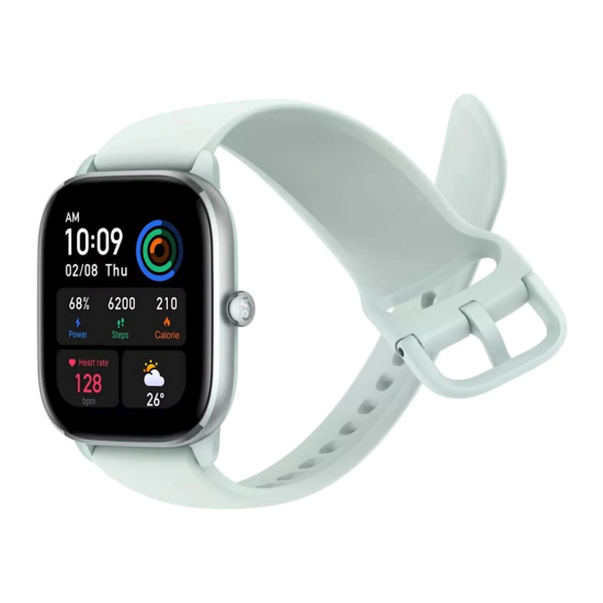 Умные часы Amazfit GTS 4 Mini (мятно-голубой)