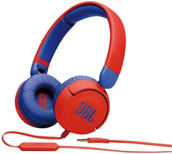Наушники JBL JR310 (красный/синий)