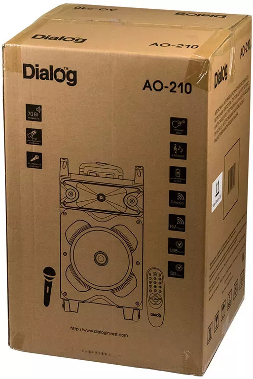 Колонка для вечеринок Dialog AO-210