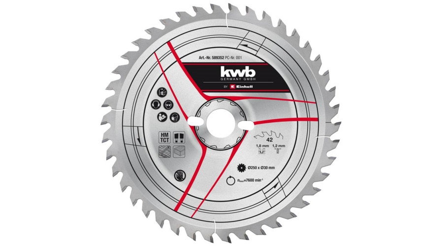 Пильный диск KWB 49589352