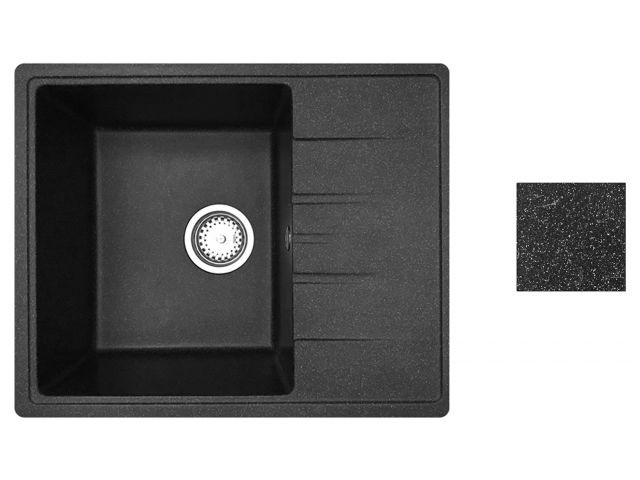 Кухонная мойка AV Engineering Platinum AV765495PBK (черный)