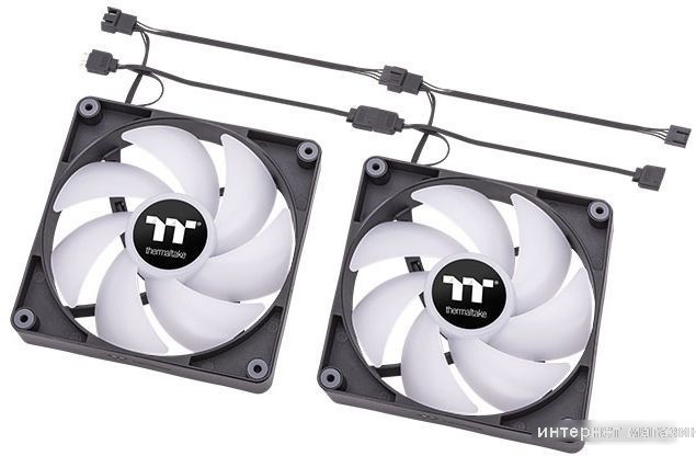 Набор вентиляторов Thermaltake CT140 ARGB 2-Fan Pack CL-F150-PL14SW-A