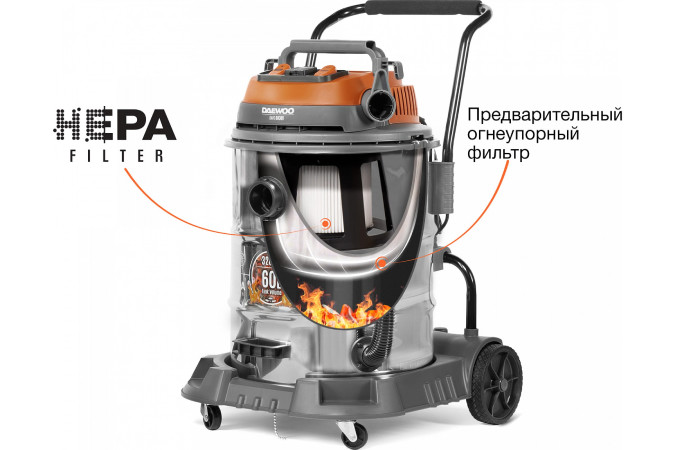 Пылесос Daewoo Power DAVC 6030S