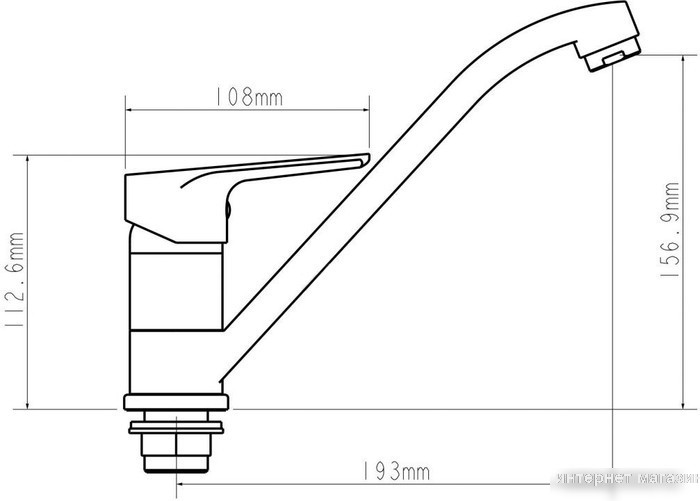 Смеситель Econoce EC0292BL