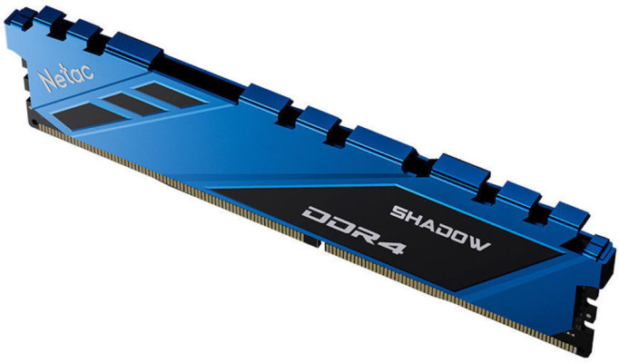 Оперативная память Netac Shadow 16ГБ DDR4 2666 МГц NTSDD4P26SP-16B